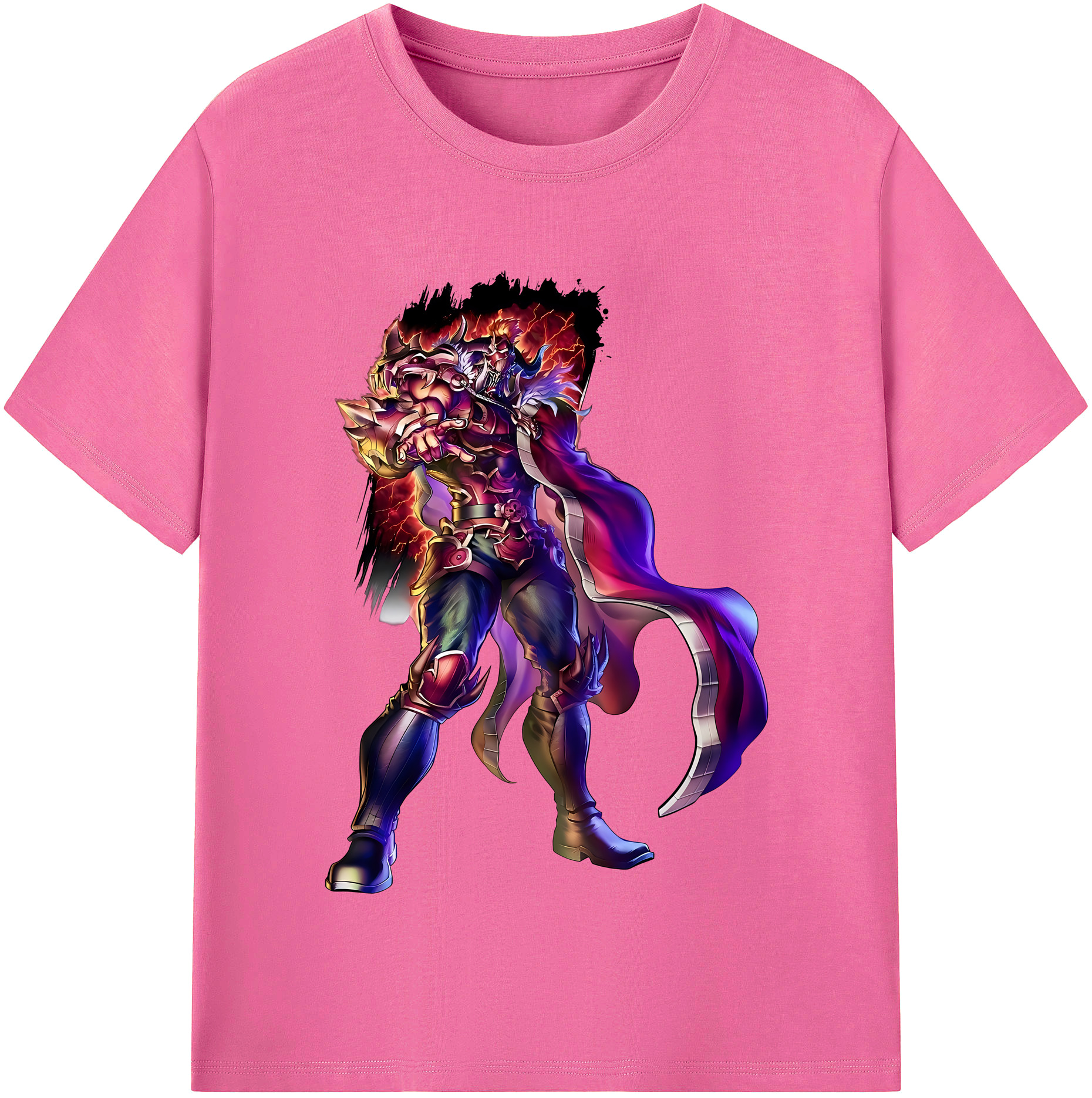 （画像用） 北斗の拳 Fist of the North Star レディースカジュアルプリントTシャツ（綿100％）